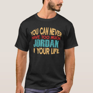 Funny Jordan Personlig First Namn Joke Item T Shirt
