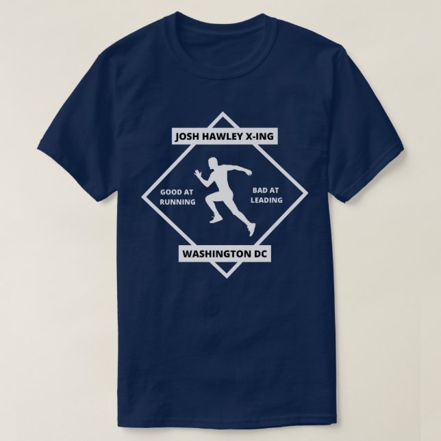 Funny Josh Hawley RunFunny Josh Hawley Running T Shirt (Design framsida)