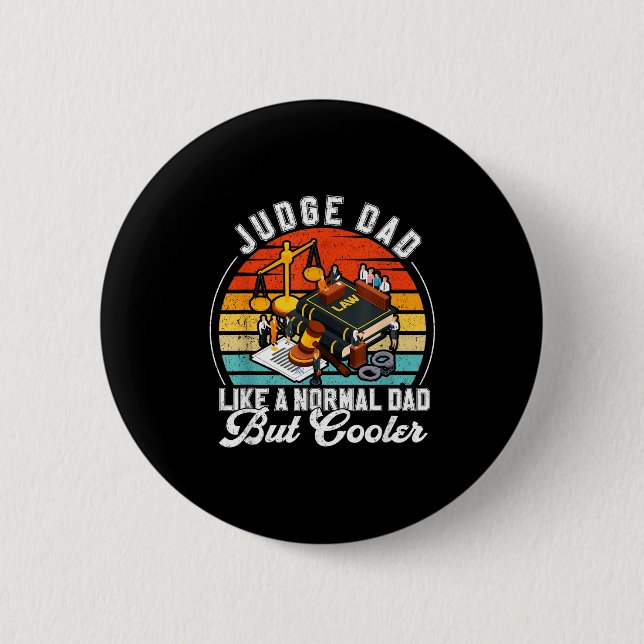 Funny Judge Gift Judge Dad Judge Top Judge Gift  Knapp (Framsida)