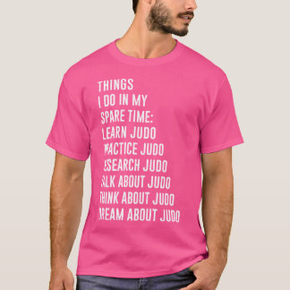 Funny Judo Älskare Gag För manar T Shirt
