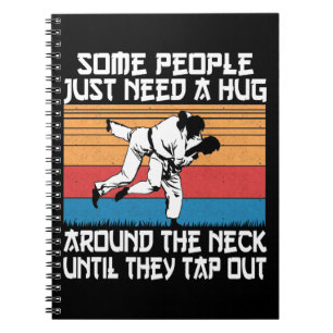 Funny Judo Jiu Jitsu Martial Arts Humor Anteckningsbok