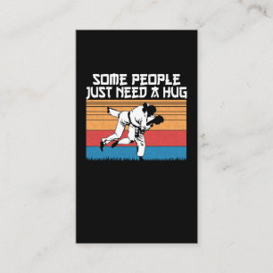 Funny Judo Joke Jiu Jitsu Martial Arts Humor Visitkort
