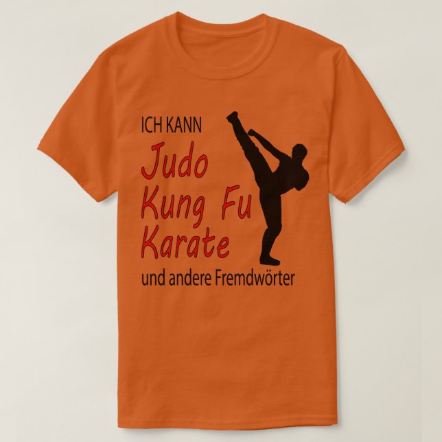 Funny Judo Kung fu d Martial Arts Gift 5 T Shirt (Design framsida)