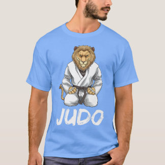 Funny Judo Lion - Japanese Martial Arts Judoka Lio T Shirt