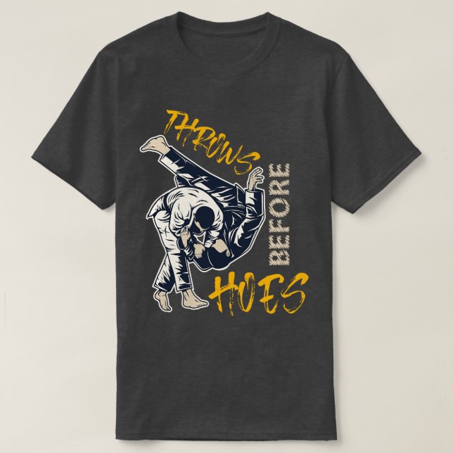 Funny Judoist Manar Gift Martial Arts Judo T Shirt (Design framsida)