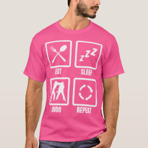 Funny Judoka Schedule Judo Instructor T Shirt