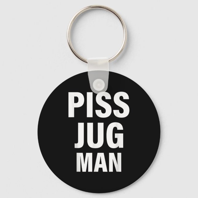 Funny Jug Man Apparel  Nyckelring (Framsida)