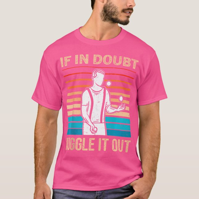 Funny Juggling Balls Design For Jugglers T Shirt (Framsida)