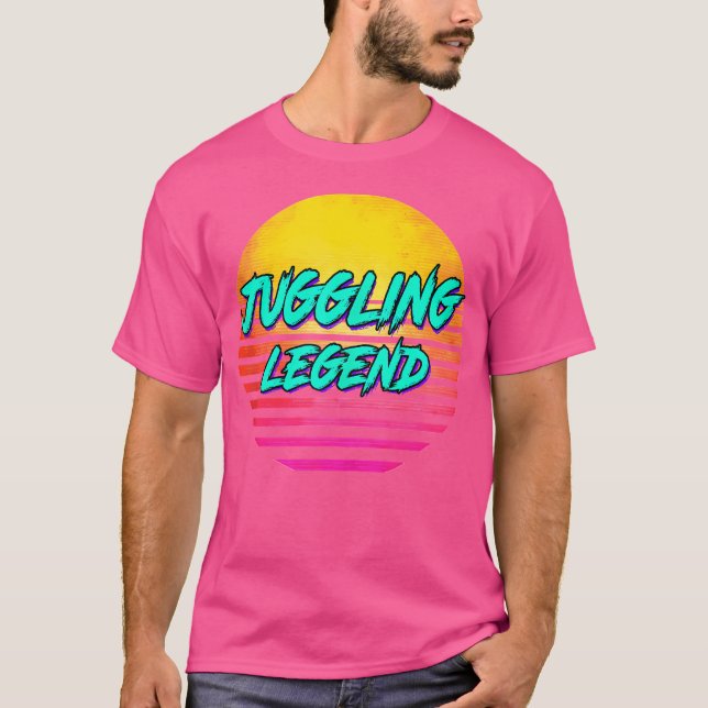 Funny Juggling T Shirt (Framsida)