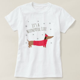 Funny jul Dachshund T Shirt