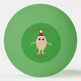 Funny jul Egg Ping Pong Boll