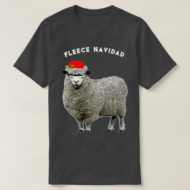 Funny jul Feliz Navidad T-Shirt (Design framsida)