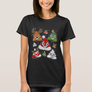 Funny jul Poop Emoji Shirt, Pajama T Shirt