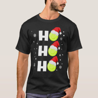 Funny jul tennis Player Ho Ho Ho Sportfantast T Shirt