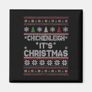 Funny Julafton Chickenleigh Det är jul 1 Magnet