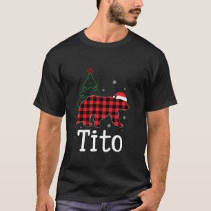 Funny Julafton Red Play Tito Bear Ugly God Jul Swe T Shirt