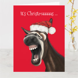 Funny julkort för Donkey Kort