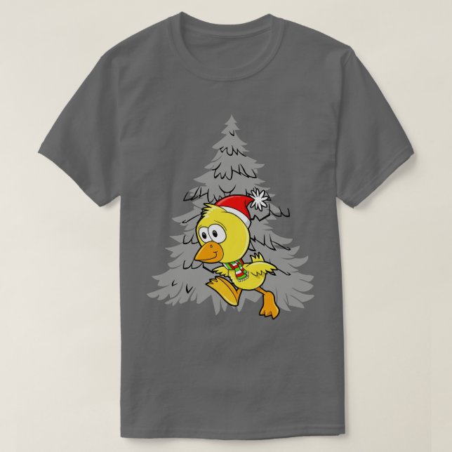Funny julkyckling t shirt (Design framsida)