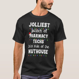 Funny julmatchning Group Work Pharmacy Techn T Shirt