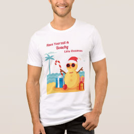 Funny Jultomten Helgdag jul Snögubbe T Shirt