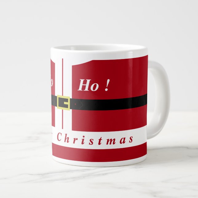 Funny jultomten Mugg Jumbo Mugg (Framsida höger)