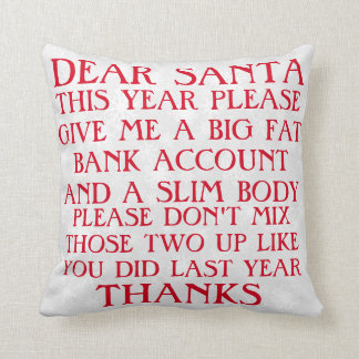 Funny jultomten Pillow Kudde