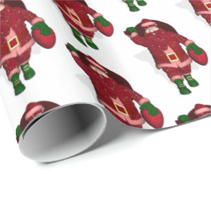 Funny Jultomten Strawberry Farmer Presentpapper