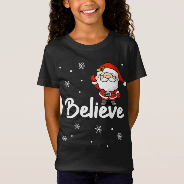 Funny jultomten Tro T Shirt (Framsida)