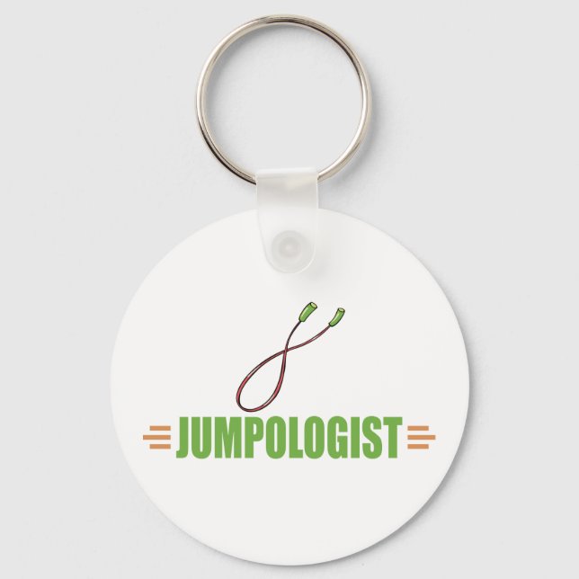 Funny jump Roping Nyckelring (Framsida)