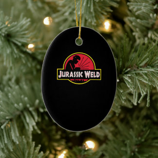 Funny Jurassic Weld Gifts Julgransprydnad Keramik