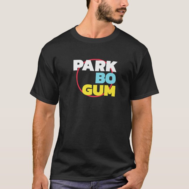FUNNY K-Drama Park Bo-Gum Novelty Gift OPPA T Shirt (Framsida)