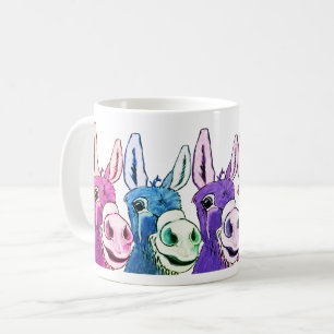 Funny kaffe Kopp med Donkey