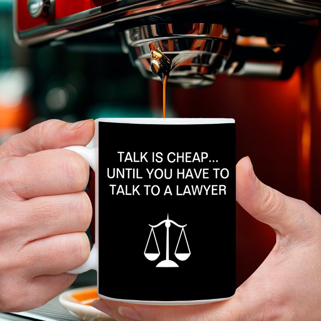 Funny Kaffe koppar Lawyers (Skapare uppladdad)