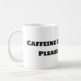 Funny kaffe Mugg - koffeinlastning