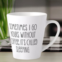 Funny kaffecitat Älskare Sarcastic Typography Quot