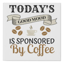 Funny kaffemodlingar - Canvas