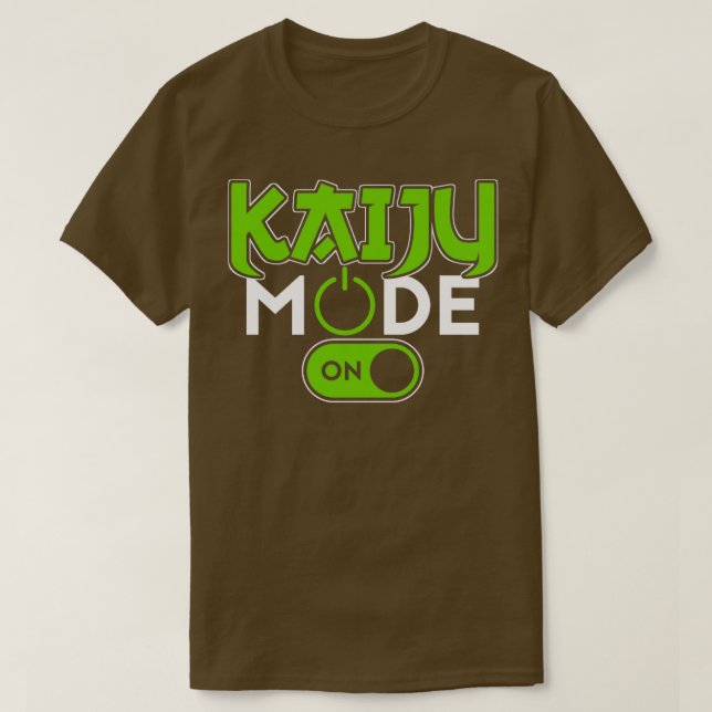 Funny Kaiju Japansk monster Kaiju Mode On Gift T Shirt (Design framsida)