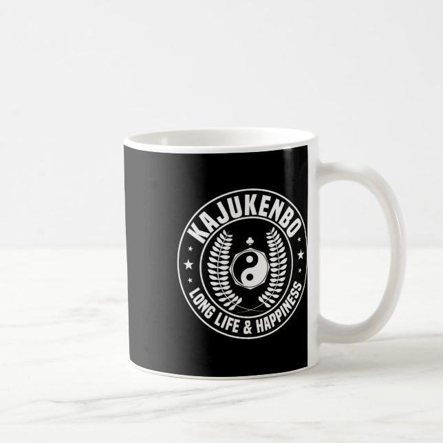 Funny Kajukenbo Design Karate Judo Kenpo Boxing Kaffemugg (Höger)