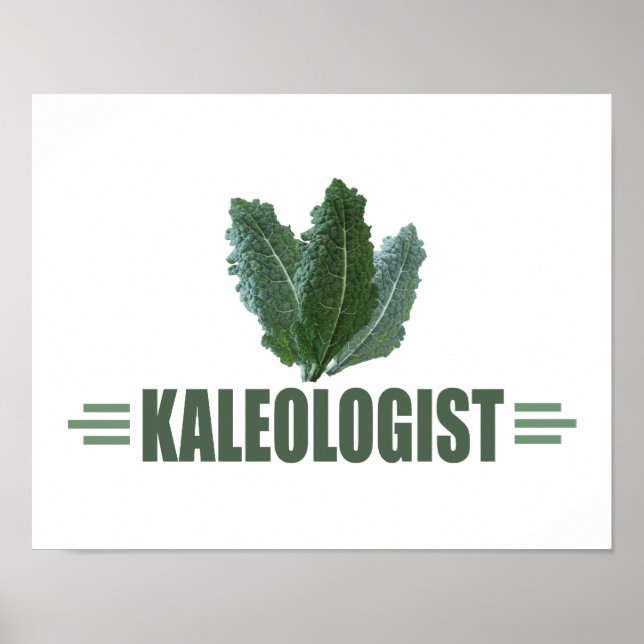 Funny Kale Poster (Framsidan)