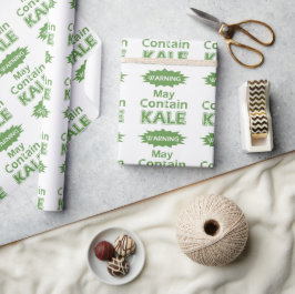 Funny Kale themed Slay Wrapping Papper Presentpapper