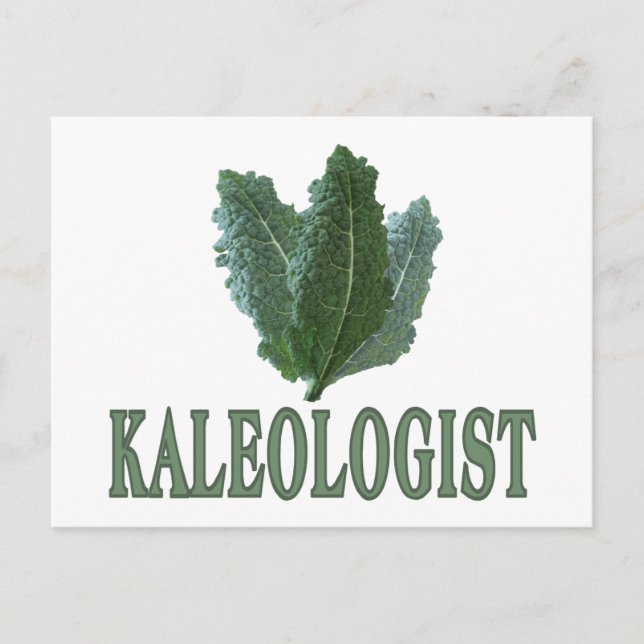 Funny Kale Vykort (Framsida)