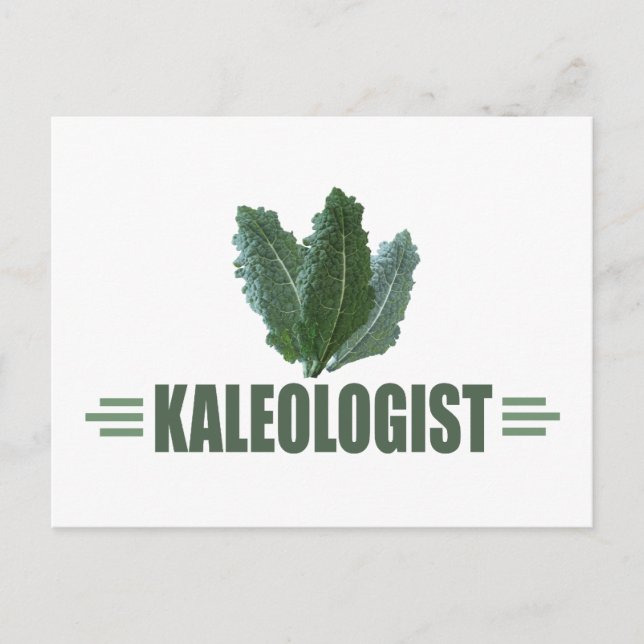 Funny Kale Vykort (Framsida)