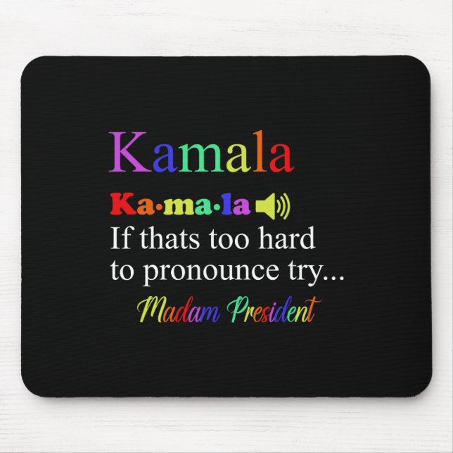 Funny Kamala Harris 2024 Fru talman Harris Musmatta (Framsidan)