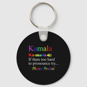 Funny Kamala Harris 2024 Fru talman Harris Nyckelring