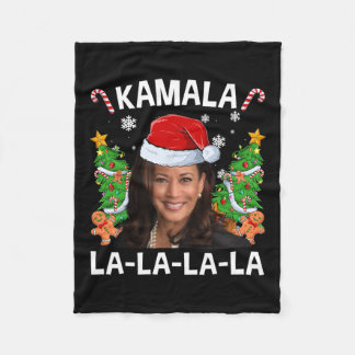 Funny Kamala Harris 2024 julkommat La Manar Wo Fleecefilt