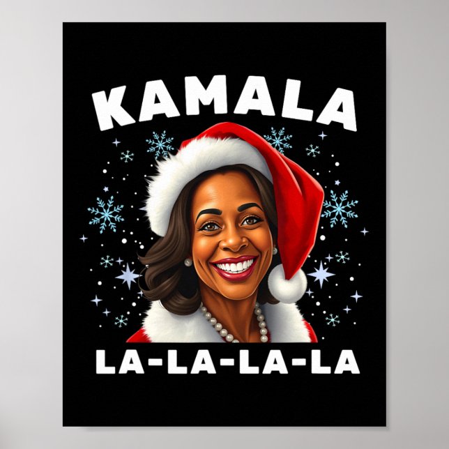 Funny Kamala Harris 2024 julkommat La Manar Wo Poster (Framsidan)