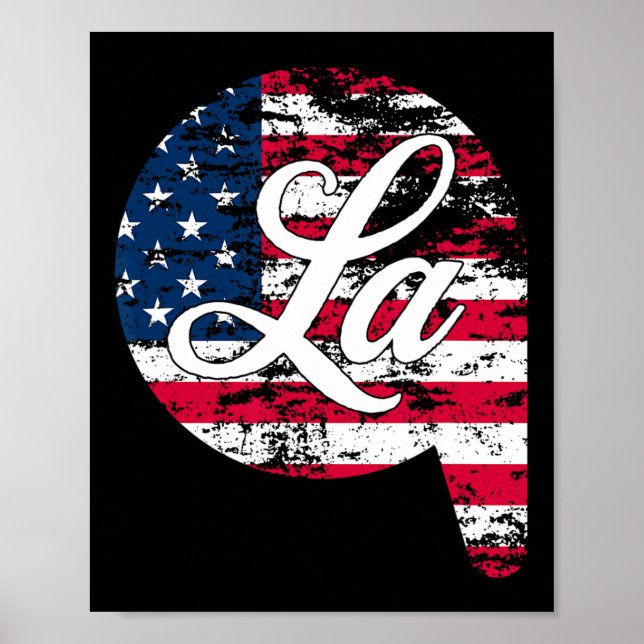 Funny Kamala Harris 2024 President Comma La Americ Poster (Framsidan)
