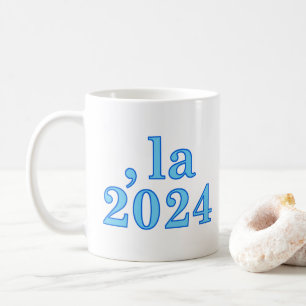 Funny Kamala Harris Comma La 2024 Kaffemugg