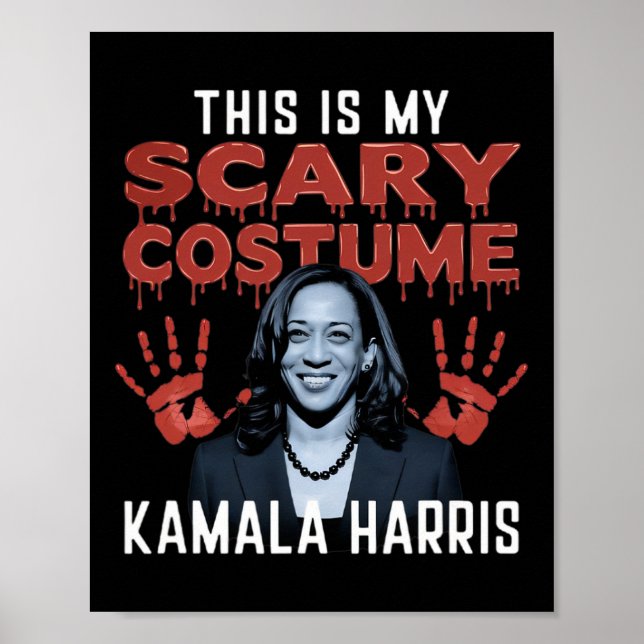 Funny Kamala Harris Halloween Costume - 47th Presi Poster (Framsidan)