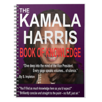Funny Kamala Harris Politiskt humor, Gag Gifts Anteckningsbok